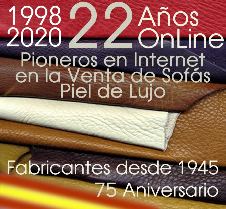 sofás de piel lujo con los mejores cueros españoles
